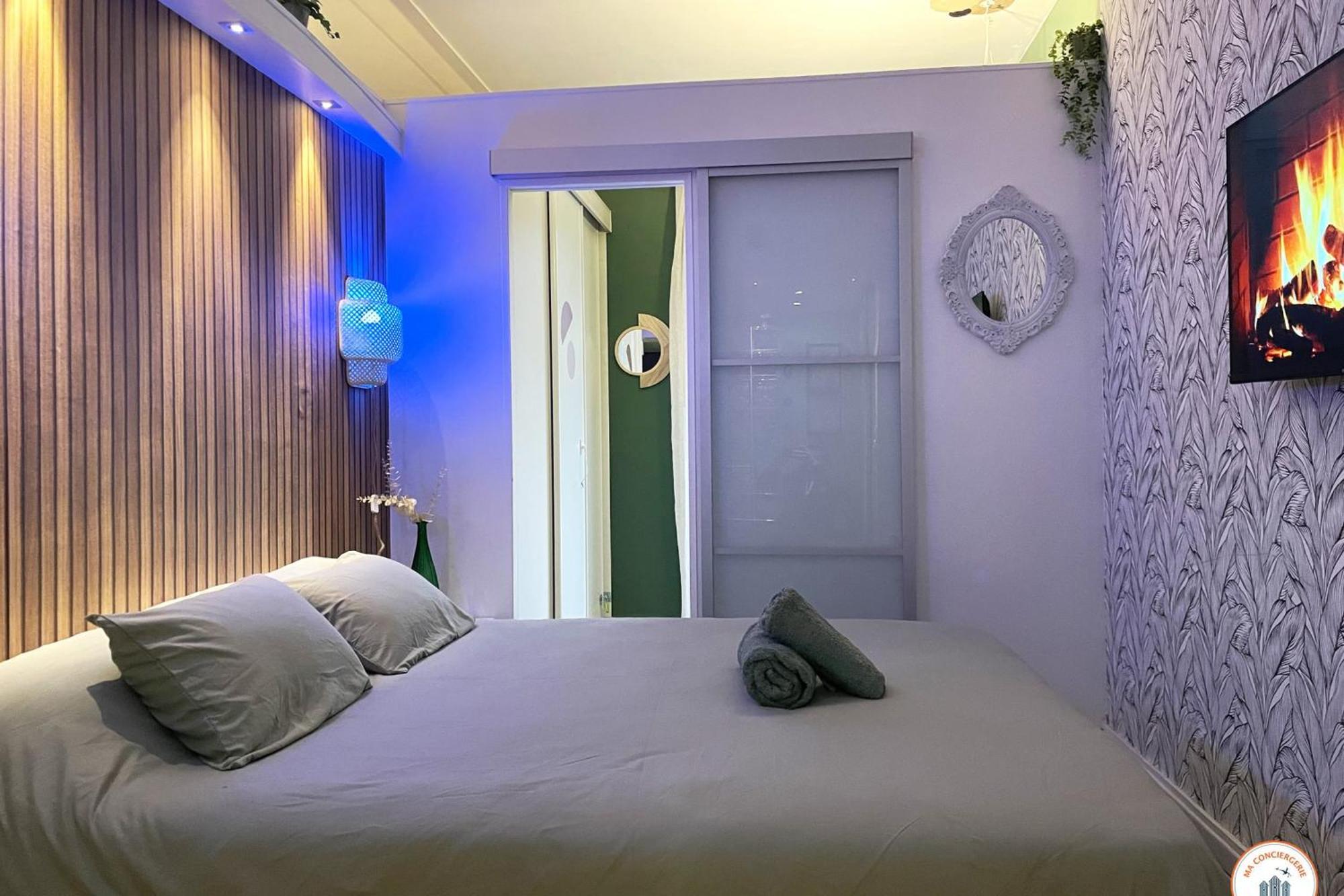 Bienvenue Au Chillou - Parking - Terrasse Apartment Le Havre Luaran gambar