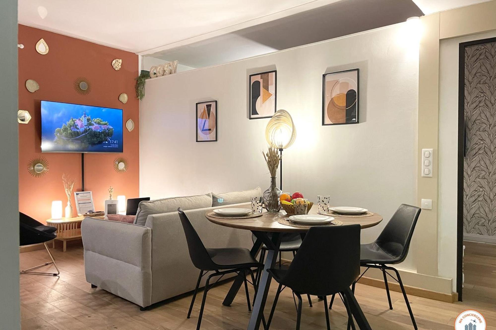 Bienvenue Au Chillou - Parking - Terrasse Apartment Le Havre Luaran gambar