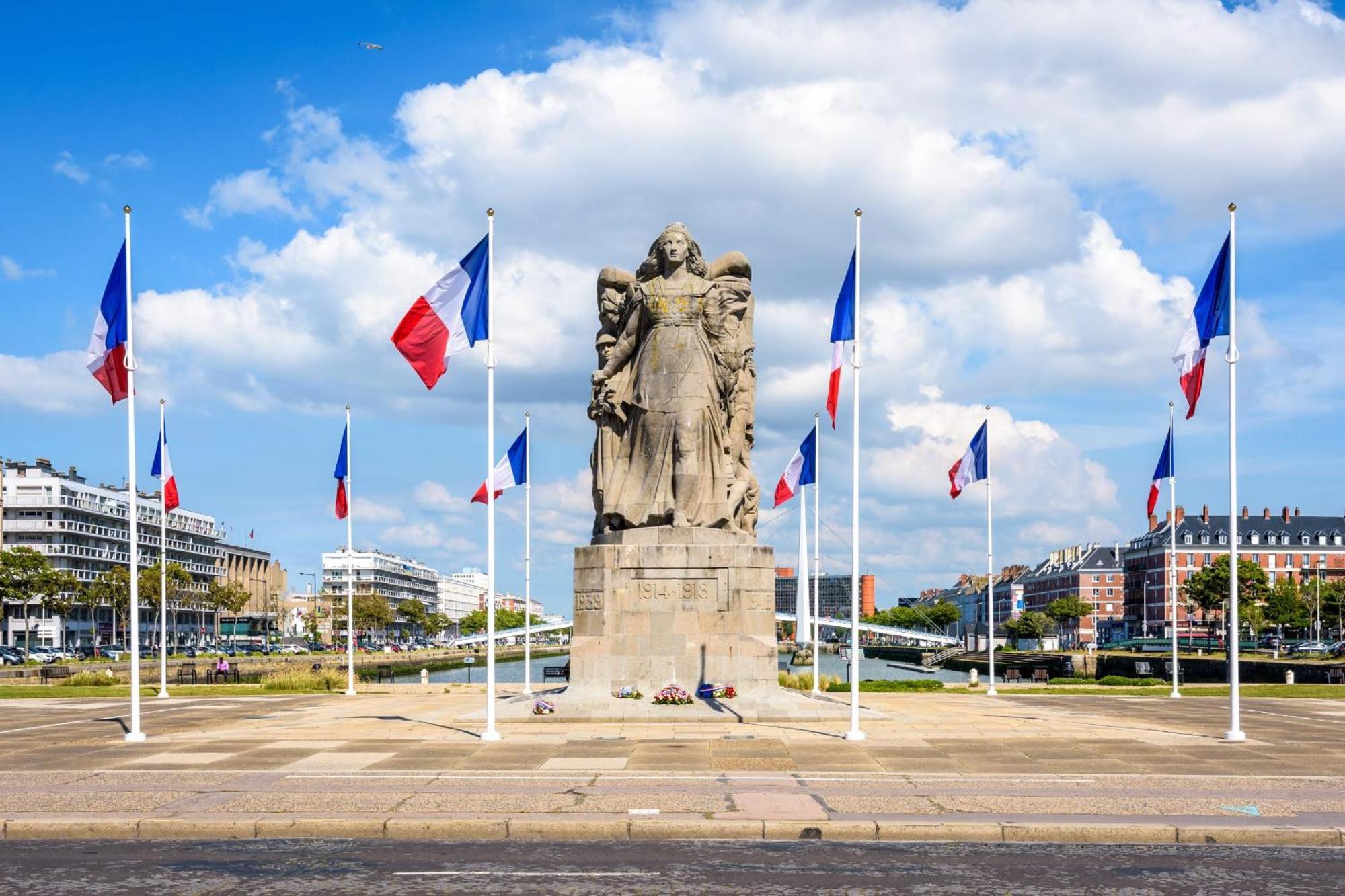 Bienvenue Au Chillou - Parking - Terrasse Apartment Le Havre Luaran gambar